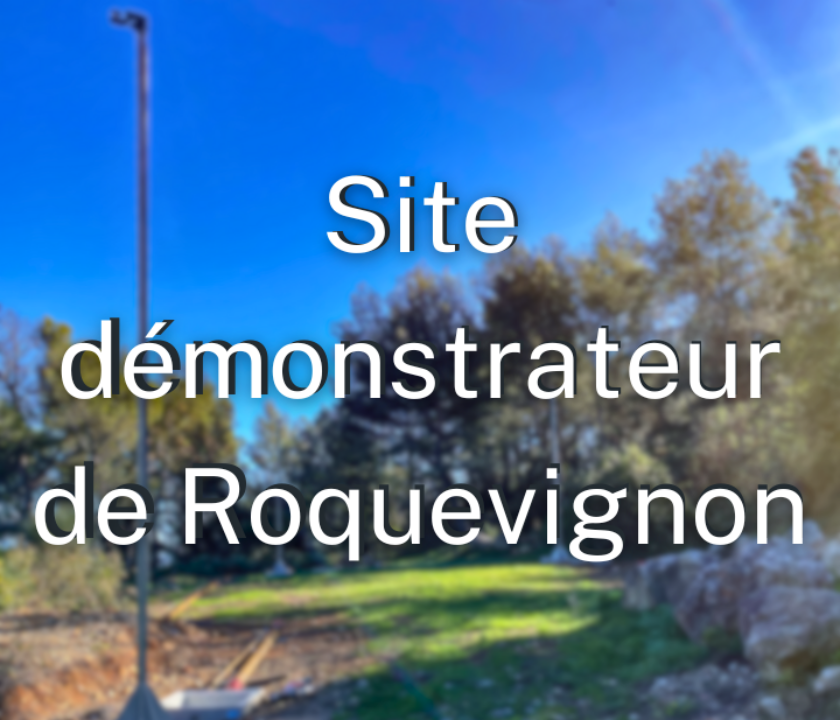 SITE DEMONSTRATEUR DE ROQUEVIGNON POUR SERVIR LE PROJET PAFF